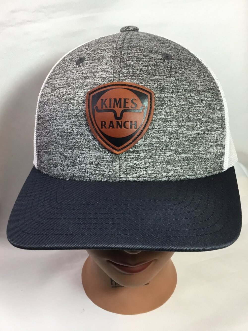 Kimes Ranch Hat Cap Snapback Trucker Black White Mesh Patch Western Cowboy Mens
